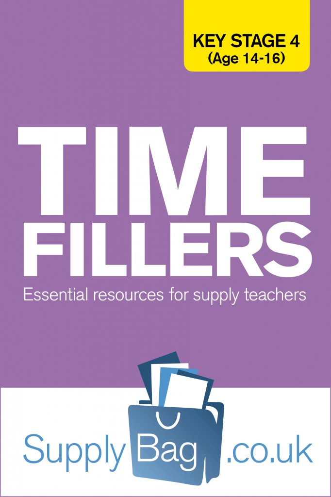 Time filler activities for KS4 supply teachers and cover supervisors