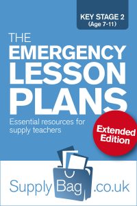 Emergency Lesson Plans for supply teachers, extended book