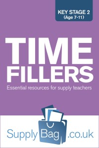 Time fillers for supply teachers, essential resources for supply teaching KS2